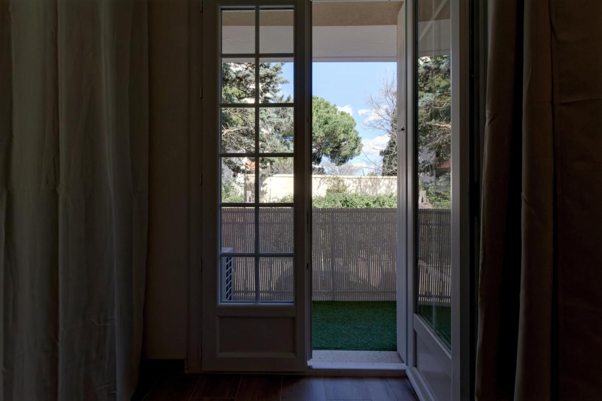 016- T2 Tropisme, Appart 1 Chambre,Clim,Wifi,Parking Montpellier Luaran gambar