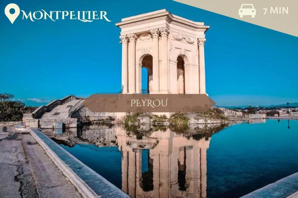 016- T2 Tropisme, Appart 1 Chambre,Clim,Wifi,Parking Montpellier Luaran gambar